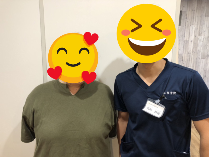 膝痛　改善の声