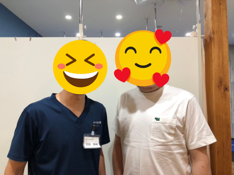 膝痛　改善の声
